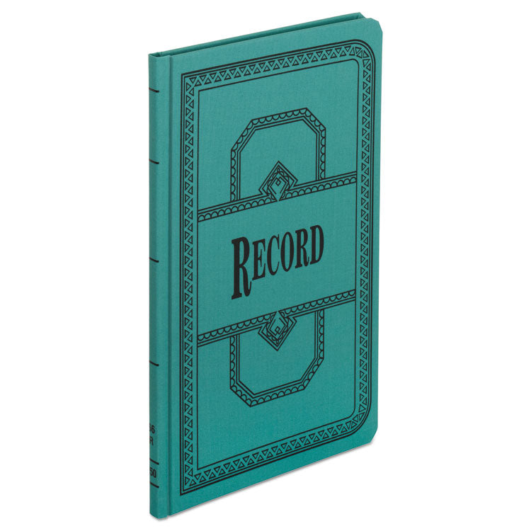 Boorum & Pease® Account Record Book, Record-Style Rule, Blue Cover, 11.75 x 7.25 Sheets, 150 Sheets/Book (BOR66150R) Each