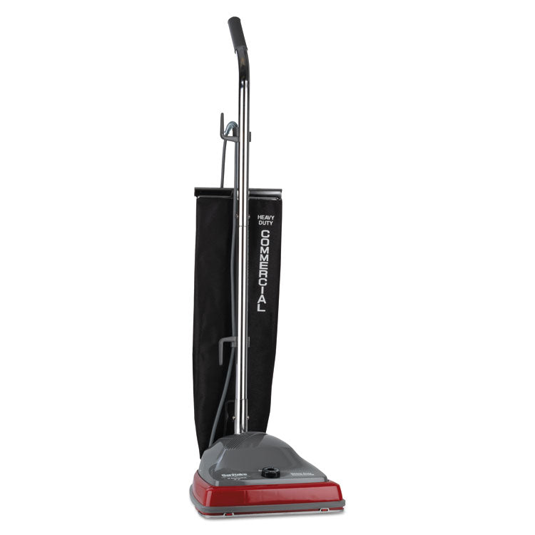 Sanitaire® TRADITION Upright Vacuum SC679J, 12" Cleaning Path, Gray/Red/Black (EURSC679K)