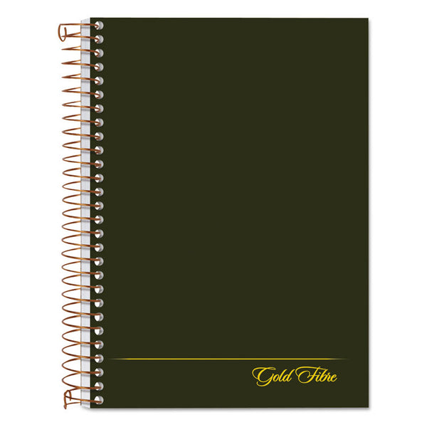 Ampad® Gold Fibre Personal Notebooks, 1-Subject, Medium/College Rule, Classic Green Cover, (100) 7 x 5 Sheets (TOP20801)