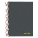 Ampad® Gold Fibre Personal Notebooks, 1-Subject, Medium/College Rule, Designer Gray Cover, (100) 7 x 5 Sheets (TOP20803) Each