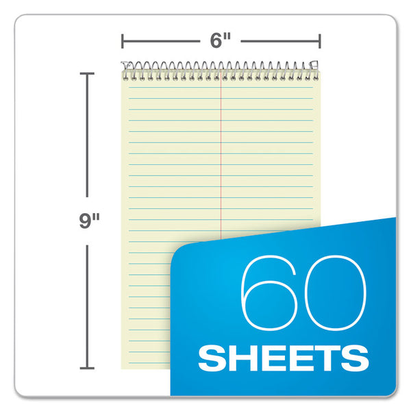 Ampad® Steno Pads, Gregg Rule, Tan Cover, 60 Green-Tint 6 x 9 Sheets (TOP25270) Each