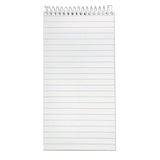 Ampad® Earthwise by Ampad Recycled Reporter's Notepad, Gregg Rule, White Cover, 70 White 4 x 8 Sheets (TOP25280) Each