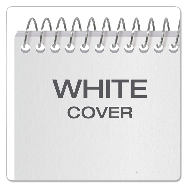 Ampad® Earthwise by Ampad Recycled Reporter's Notepad, Gregg Rule, White Cover, 70 White 4 x 8 Sheets (TOP25280) Each