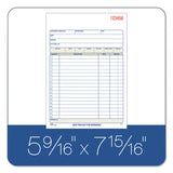 Adams® 2-Part Sales Book, 18 Lines, Two-Part Carbon, 7.94 x 5.56, 50 Forms Total (ABFDC5805)