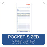Adams® 3-Part Sales Book, Three-Part Carbonless, 3.25 x 7.13, 50 Forms Total (ABFTC3705)