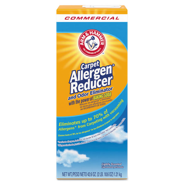 Arm & Hammer™ Carpet and Room Allergen Reducer and Odor Eliminator, 42.6 oz Box, 9/Carton (CDC3320084113CT)