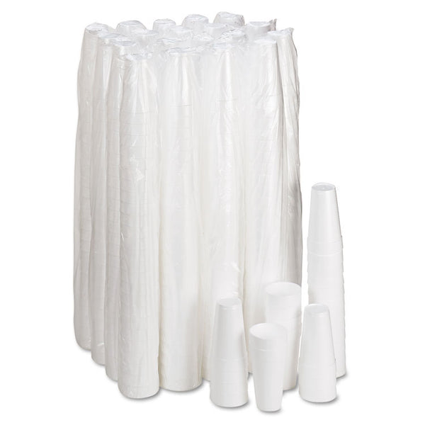 Dart® Foam Drink Cups, 20 oz, White, 500/Carton (DCC20J16)