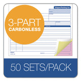 TOPS™ Triplicate Snap-Off Shipper/Packing List, Three-Part Carbonless, 8.5 x 7, 50 Forms Total (TOP3834) Packof 50
