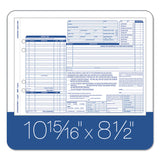 TOPS™ Auto Repair Four-Part Order Form, Four-Part Carbonless, 11 x 8.5, 50 Forms Total (TOP3869) Packof 50