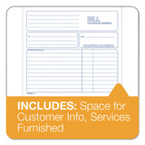 TOPS™ Bill for Services Rendered Book, Two-Part Carbonless, 8.5 x 7.75, 50 Forms Total (TOP4133) Each