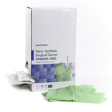 McKesson Perry® Performance Plus Surgical Glove Size 7 Sterile Polyisoprene Standard Cuff Length Smooth Green Chemo Tested (1044722_PR) 1/PR