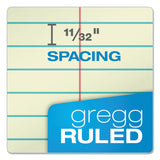 TOPS™ Gregg Steno Pads, Gregg Rule, 80 Green-Tint 6 x 9 Sheets (TOP8021)