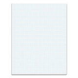 TOPS™ Quadrille Pads, Quadrille Rule (5 sq/in), 50 White 8.5 x 11 Sheets (TOP33051) Each