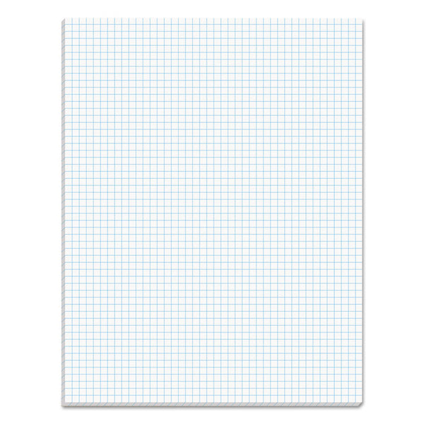 TOPS™ Quadrille Pads, Quadrille Rule (5 sq/in), 50 White 8.5 x 11 Sheets (TOP33051) Each