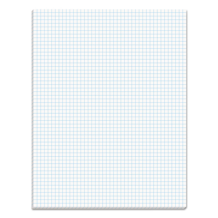 TOPS™ Quadrille Pads, Quadrille Rule (5 sq/in), 50 White 8.5 x 11 Sheets (TOP33051) Each