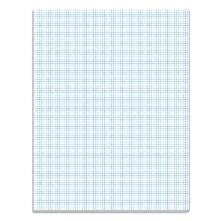 TOPS™ Quadrille Pads, Quadrille Rule (10 sq/in), 50 White 8.5 x 11 Sheets (TOP33101) Each