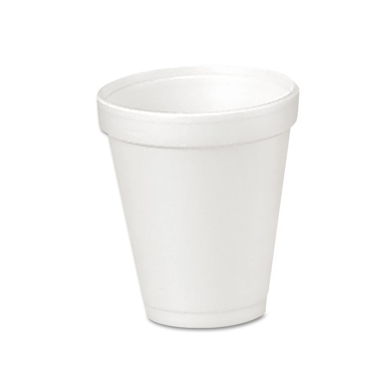 Dart® Foam Drink Cups, 4 oz, 50/Bag, 20 Bags/Carton (DCC4J4) Case of 1000