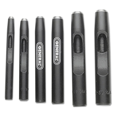 General Tools 43896 Hollow Punch Set (318-1280ST) 1 Set