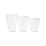 Dart® Foam Drink Cups, 6 oz, White, 25/Bag, 40 Bags/Carton (DCC6J6) Case of 1000