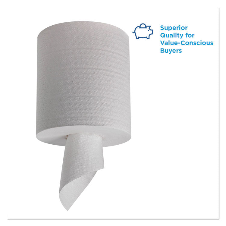 Georgia Pacific® Professional Pacific Blue Select 2-Ply Center-Pull Perf Wipers, 2-Ply, 8.25 x 12, White, 520/Roll, 6 Rolls/Carton (GPC44000)