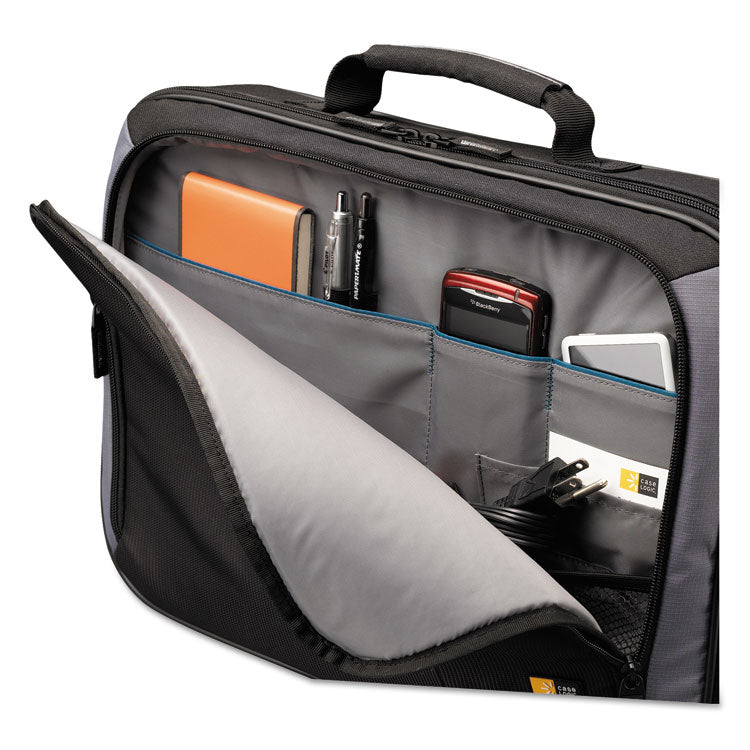 Case Logic® Track Clamshell Case, Fits Devices Up to 18", Dobby Nylon, 19.3 x 3.9 x 14.2, Black (CLG3200926)