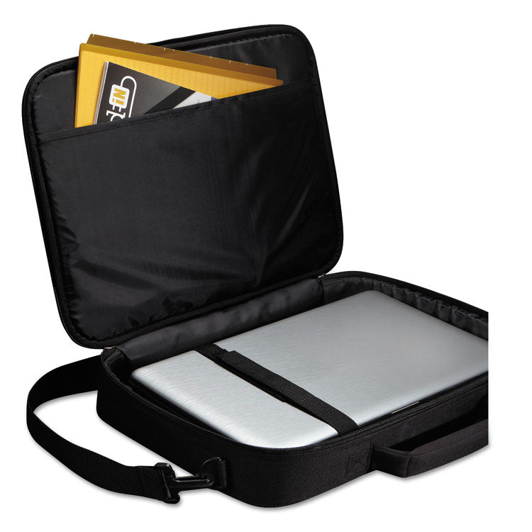 Case Logic® Primary Laptop Clamshell Case, Fits Devices Up to 17", Polyester, 18.5 x 3.5 x 15.7, Black (CLG3201490)