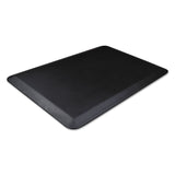 deflecto® Anti-Fatigue Mat, 24 x 18, Black (DEFAFP1824)