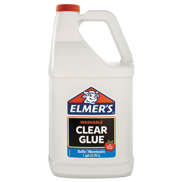 Elmer's® Clear Glue, 1 gal, Dries Clear (EPI2022931)