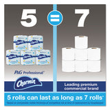 Charmin® Commercial Bathroom Tissue, Septic Safe, Individually Wrapped, 2-Ply, White, 450 Sheets/Roll, 75 Rolls/Carton (PGC71693)