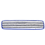 Impact® Microfiber Looped Finish Flat Mop Pad, Blue/White, 18 Inch, 12/Bag (IMP3189) Bag of 12
