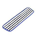 Impact® Microfiber Looped Finish Flat Mop Pad, Blue/White, 18 Inch, 12/Bag (IMP3189) Bag of 12