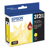 Epson® T312XL420-S (312XL) Claria High-Yield Ink, 830 Page-Yield, Yellow (EPST312XL420S) Each
