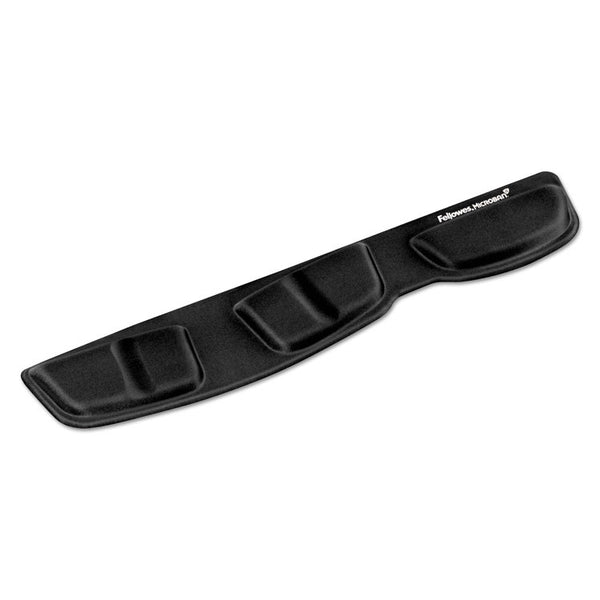 Fellowes® Memory Foam Keyboard Palm Support, 13.75 x 3.37, Black (FEL9182801)