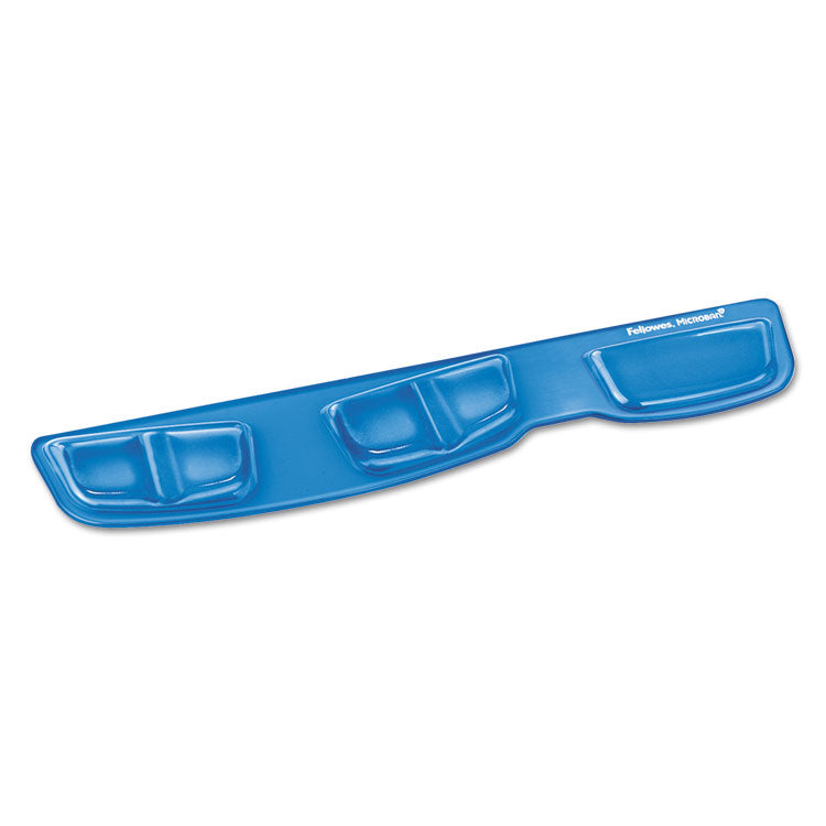 Fellowes® Gel Keyboard Palm Support, 18.25 x 3.37, Blue (FEL9183101)