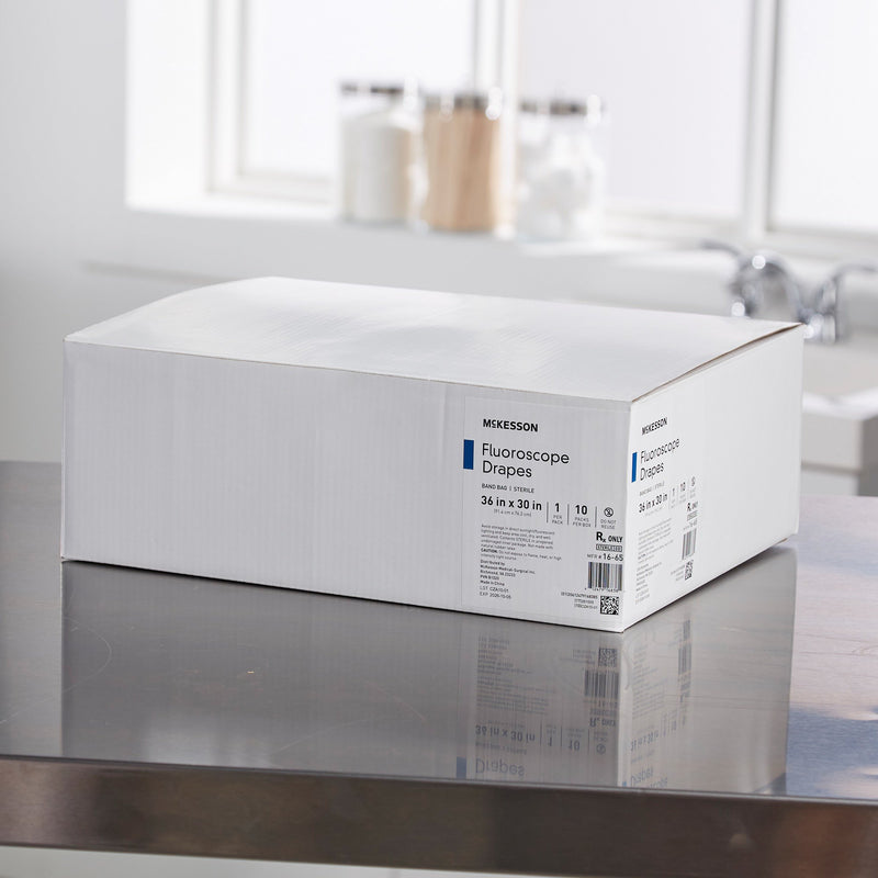 McKesson Equipment Cover 30 X 36 Inch For Fluoroscopes, X-Ray Units, C-Arms and Cardiac Catheter Lab Equipment (565778_BX) 10/BX