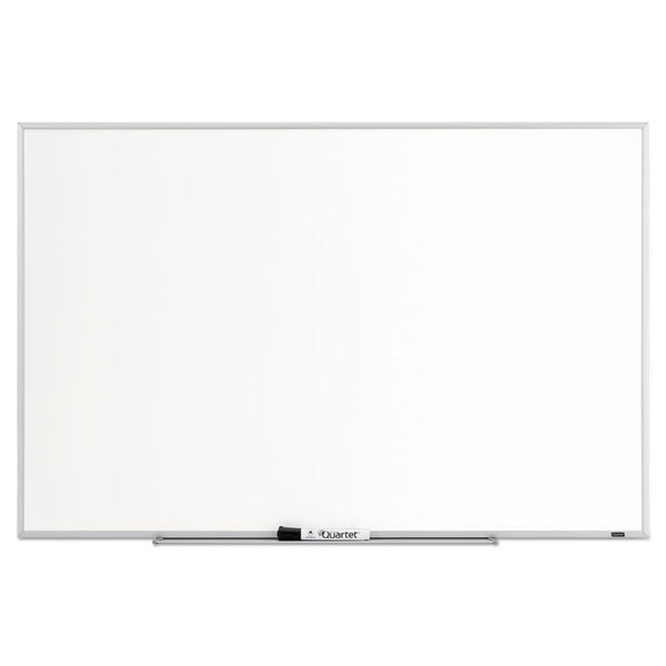 Quartet® Dry Erase Board, 36 x 24, Melamine White Surface, Silver Aluminum Frame (QRT75123)