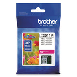 Brother LC3011M Ink, 200 Page-Yield, Magenta (BRTLC3011M)