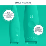 ISSA™ baby Sonic Toothbrush Kiwi Green Panda Ages Birth to 4 Years Silicone (1252886_EA) 1/EA