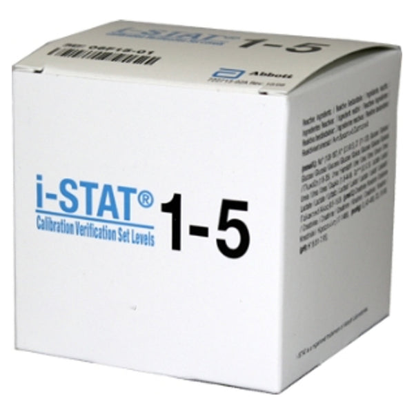 i-STAT® Calibration Verification Set 20 X 1.7 mL For i-STAT Point-of-Care Analyzers (581765_BX) 1/BX