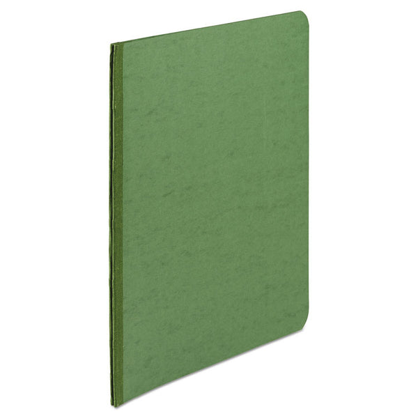 ACCO PRESSTEX Report Cover with Tyvek Reinforced Hinge, Side Bound, 2-Piece Prong Fastener, 8.5 x 11, 3" Capacity, Dark Green (ACC25076)