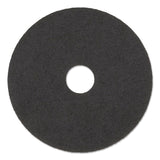 Boardwalk® High Performance Stripping Floor Pads, 19" Diameter, Black, 5/Carton (BWK4019HIP) Case of 5