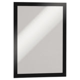 Durable® DURAFRAME Sign Holder, 8.5 x 11, Black Frame, 2/Pack (DBL476801) Pack of 2