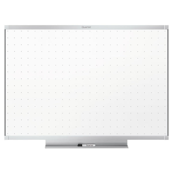 Quartet® Prestige 2 Total Erase Whiteboard, 72 x 48, White Surface, Silver Aluminum/Plastic Frame (QRTTE547AP2)