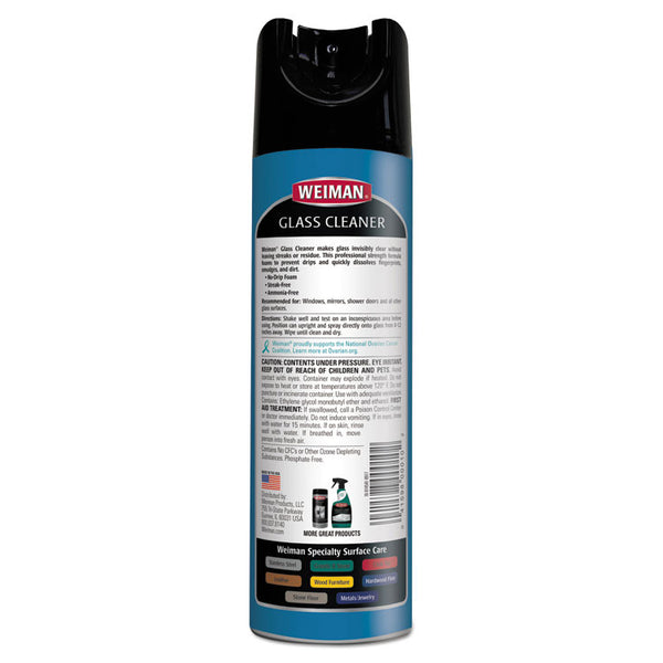 WEIMAN® Foaming Glass Cleaner, 19 oz Aerosol Spray Can (WMN10)