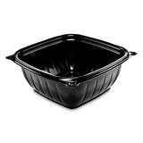 Dart® PresentaBowls Pro Black Square Bowls, 12 oz, 5 x 5 x 2, Black, Plastic, 63/Bag, 8 Bags/Carton (DCCB12SB) Case of 504