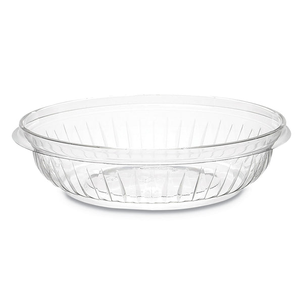 PresentaBowls Clear Bowls, 8 oz, 5.3" Diameter x 1.4" h, Clear, Plastic, 504/Carton (DCCPET8B) Case of 504