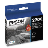 Epson® T220XL120-S (220XL) DURABrite Ultra High-Yield Ink, 450 Page-Yield, Black (EPST220XL120S) Each