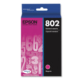 Epson® T802320-S (802) DURABrite Ultra Ink, 650 Page-Yield, Magenta (EPST802320S) Each