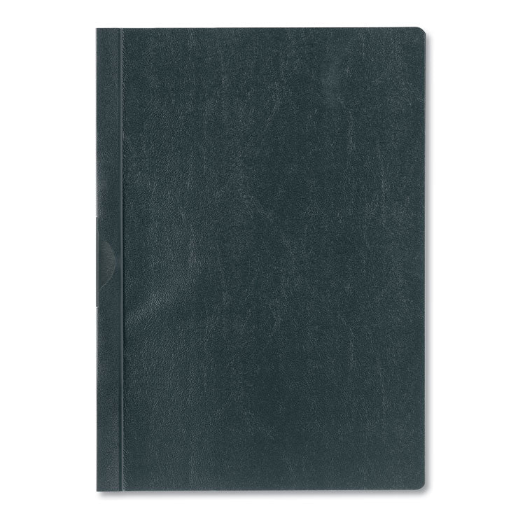 Durable® DuraClip Report Cover, Clip Fastener, 8.5 x 11, Clear/Black, 25/Box (DBL220301) Box of 25