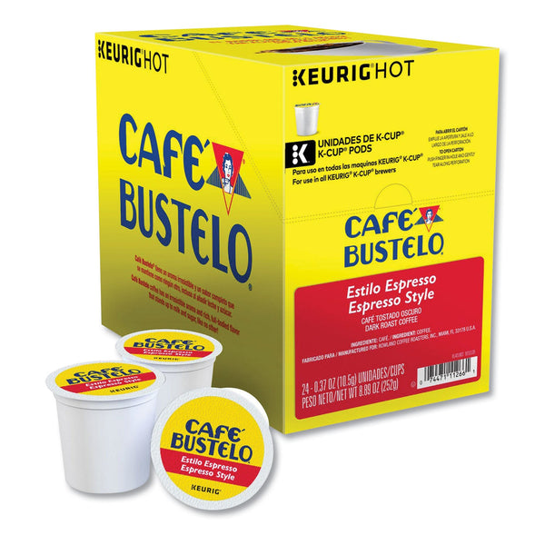 Café Bustelo Espresso Style K-Cups, 24/Box (GMT6106) Box of 24